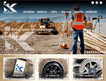 Tablet Screenshot of isk-industries.com
